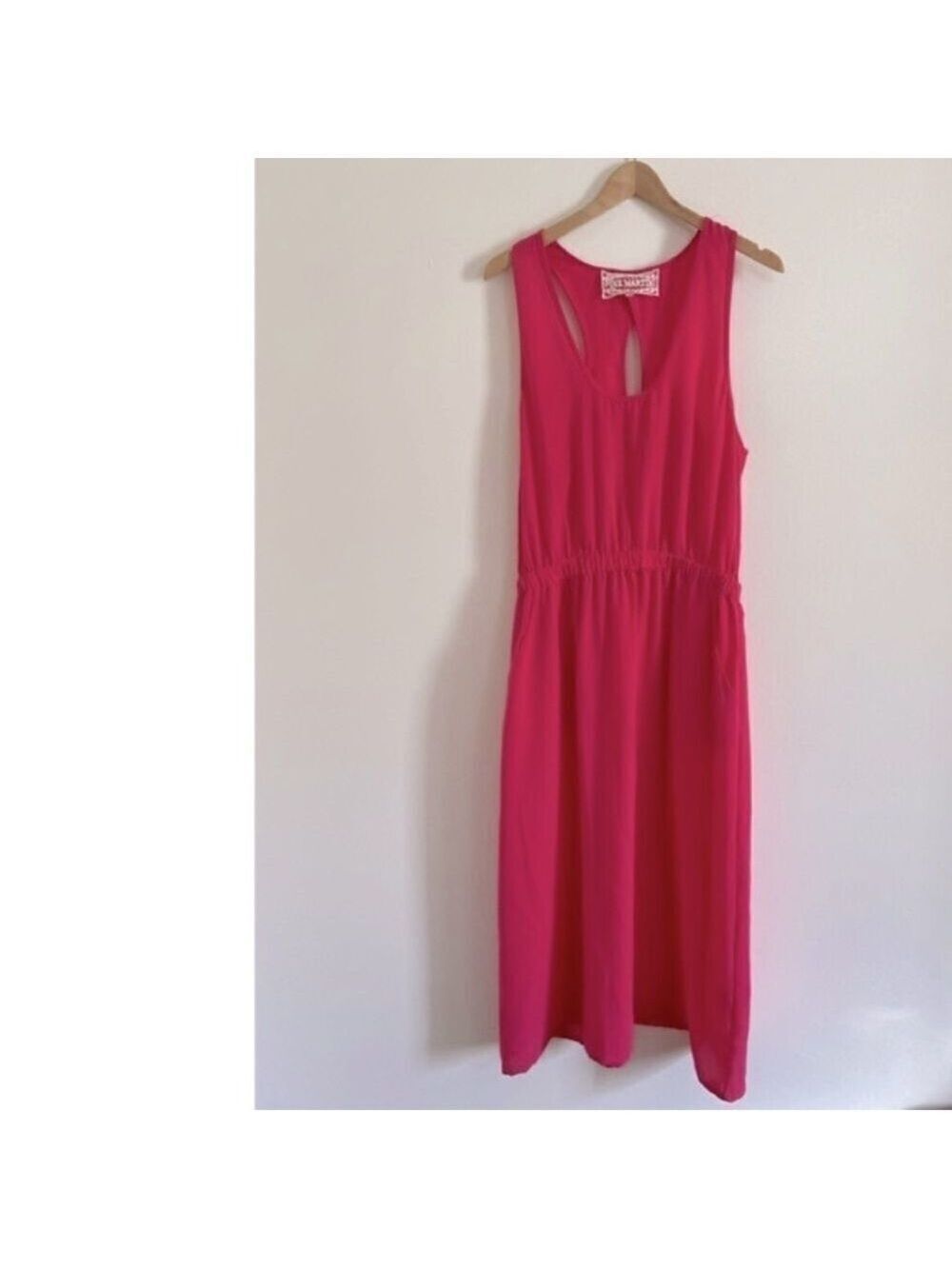 Pink Martini Pink Sleeveless Maxi Dress Medium